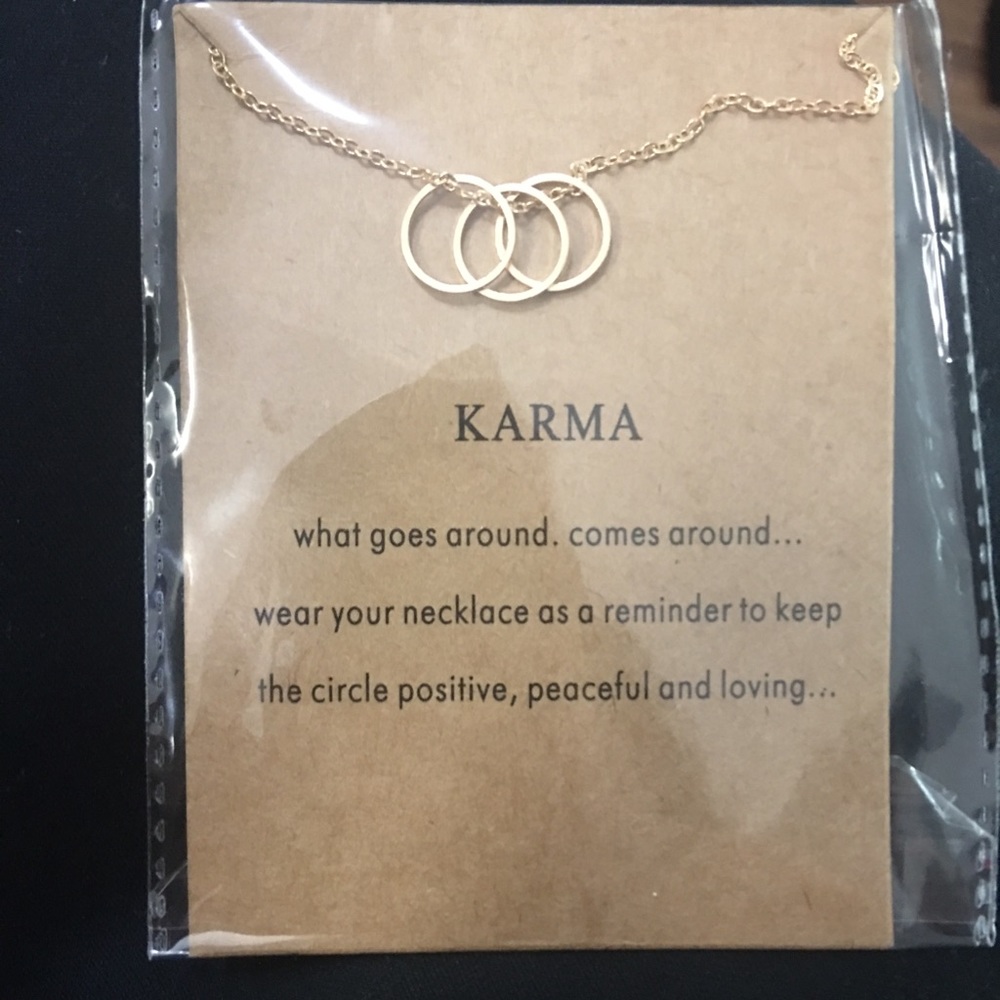 Brand New Karma Necklace